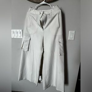 Ronny Kobo wide leg cargo pants in medium